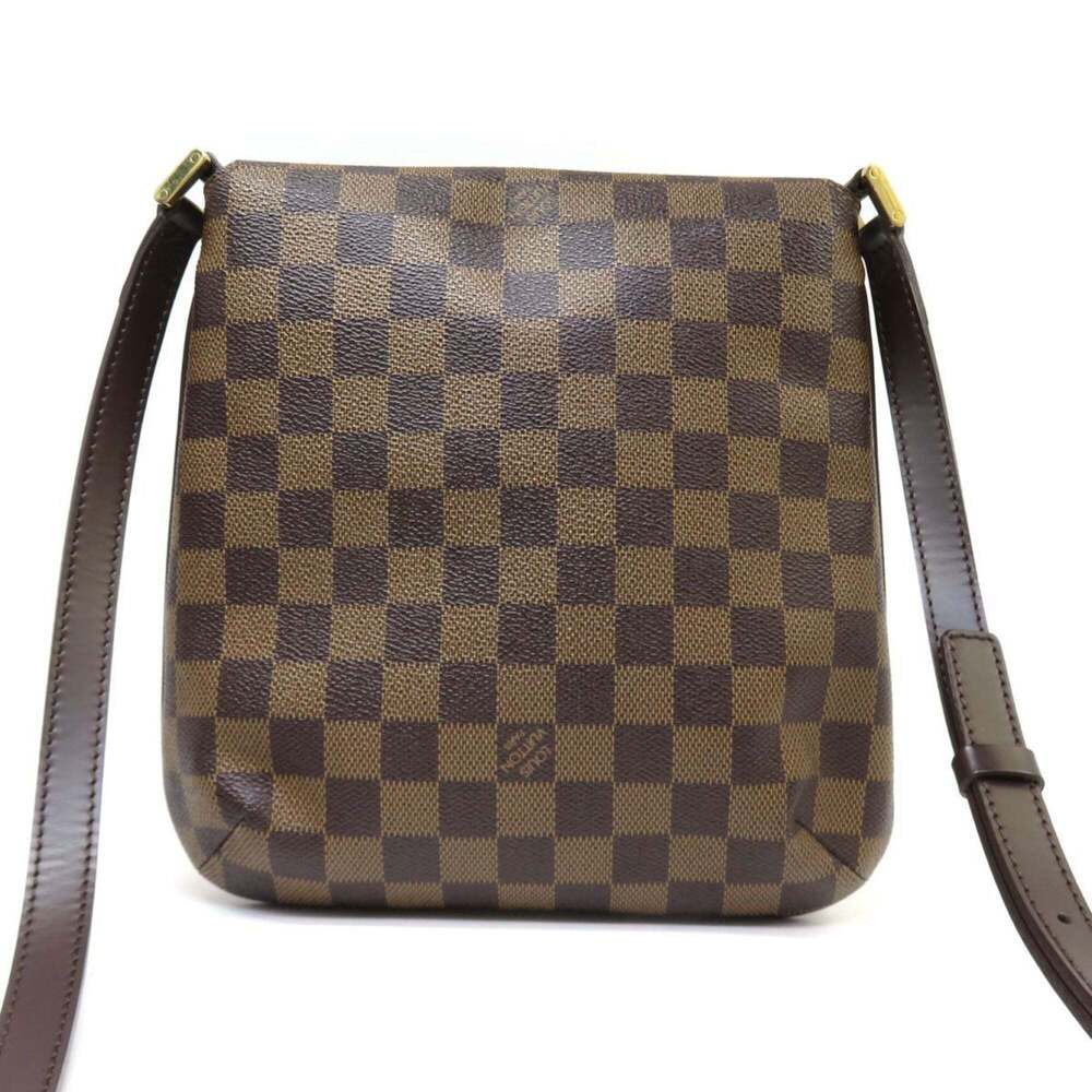 LOUIS VUITTON Authentic Brown Damier Shoulder Bag - Picture 3 of 8